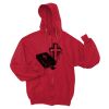 NuBlend ® Full Zip Hooded Sweatshirt Thumbnail